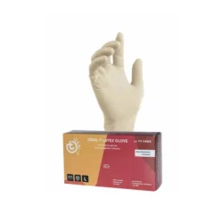 Rokavice IDEAL-T Latex za enkratno uporabo bele L//XL 100kos