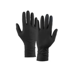 Nitril rokavice Hi-Risk Mipa, črne (50kos) M/L/XL